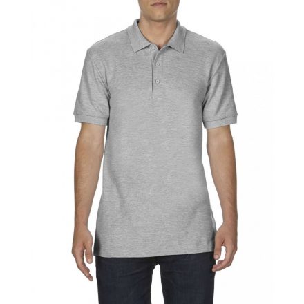 Gildan GI85800 PREMIUM COTTON® ADULT DOUBLE PIQUÉ POLO L