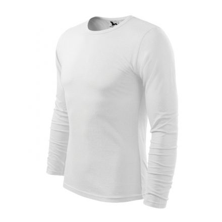 Fit-T LS póló férfi fehér 3XL