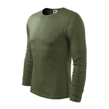 Fit-T LS póló férfi khaki M