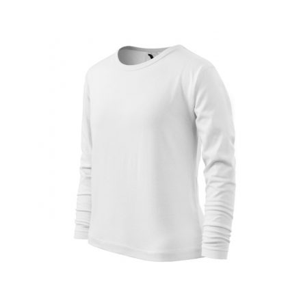 Fit-T LS póló gyerek fehér 110 cm/4 éves