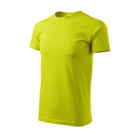 Basic póló férfi lime XL