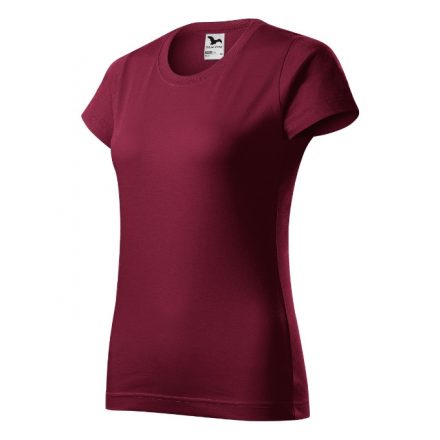 Basic póló női garnet XL