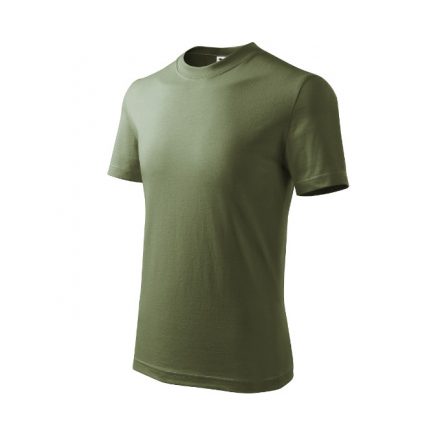 Basic póló gyerek khaki 158 cm/12 éves