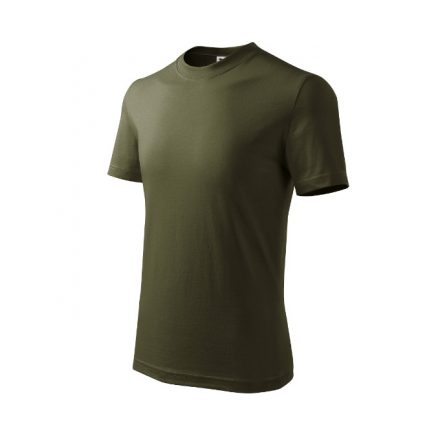 Basic póló gyerek military 158 cm/12 éves