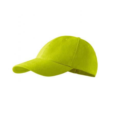 6P sapka unisex lime állitható