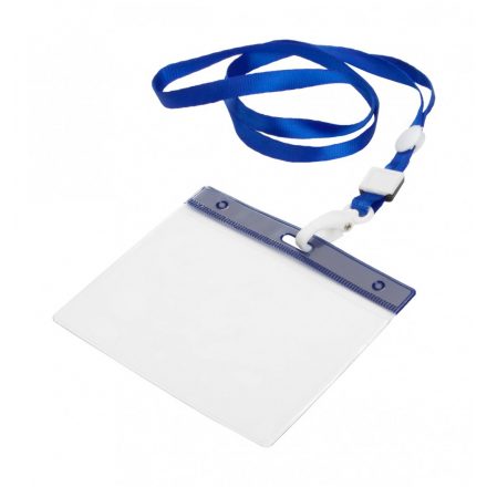 PASS HOLDER WITH LANYARD – dark blue