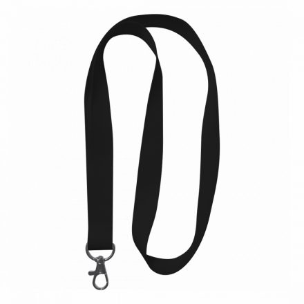 Plain Lanyard - Black