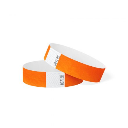 Orange wristbands clearance