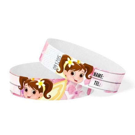 Child safety wristband - girls